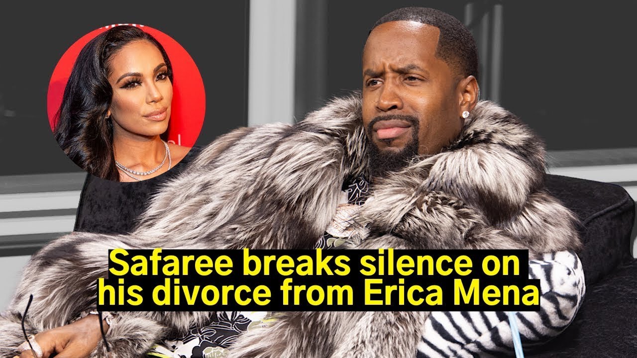 Safaree breaks silence about his divorce from Erica Mena