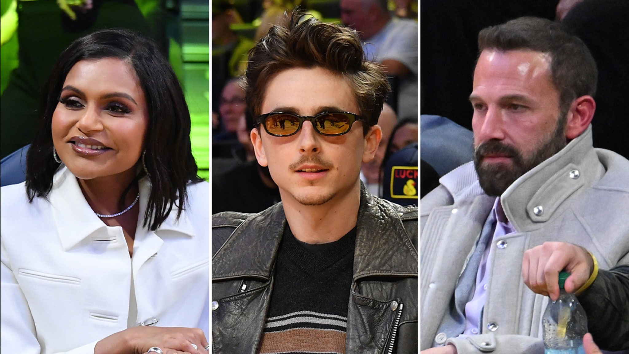 Timothée Chalamet, Ben Affleck Courtside For Lakers’ Win Over Wolves