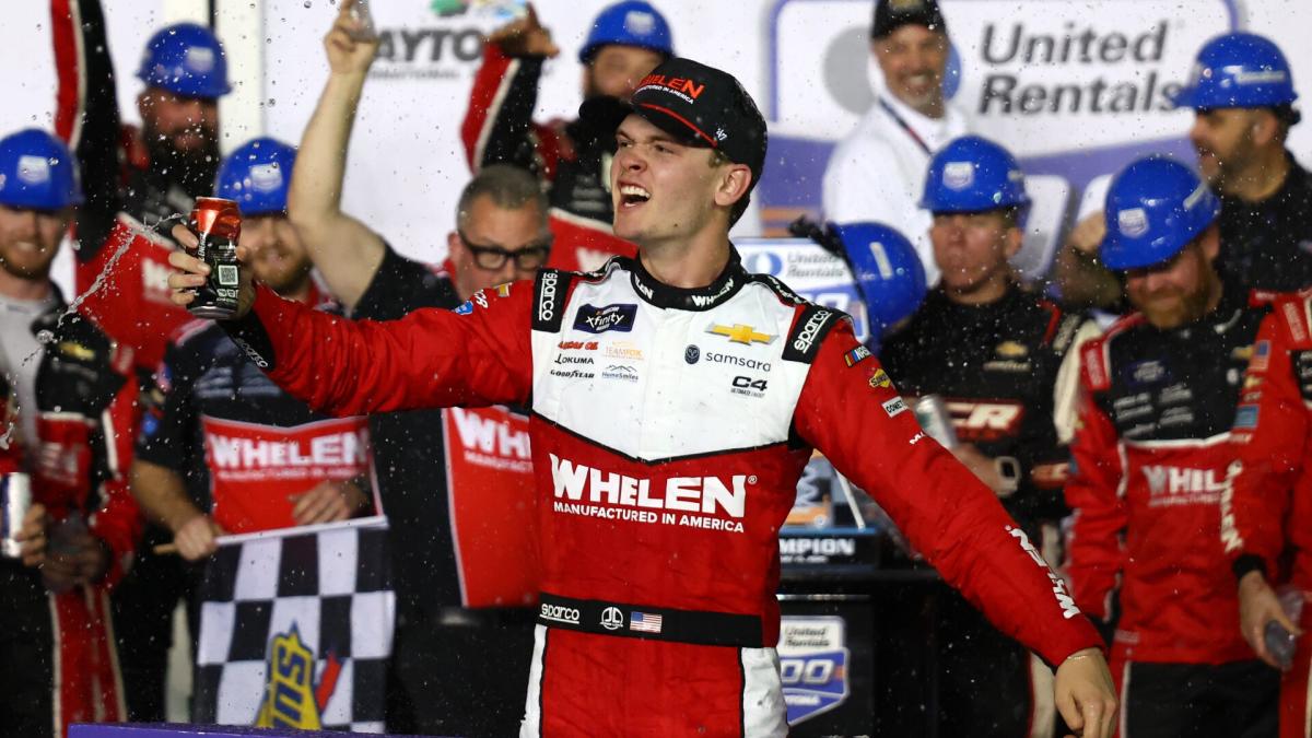 Jesse Love wins Daytona Xfinity race for second career series victory