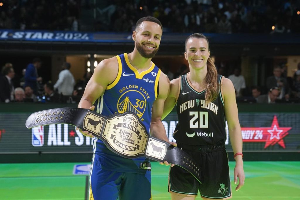 Steph Curry, Sabrina Ionescu will reportedly not hold 3-point contest rematch during NBA All-Star weekend