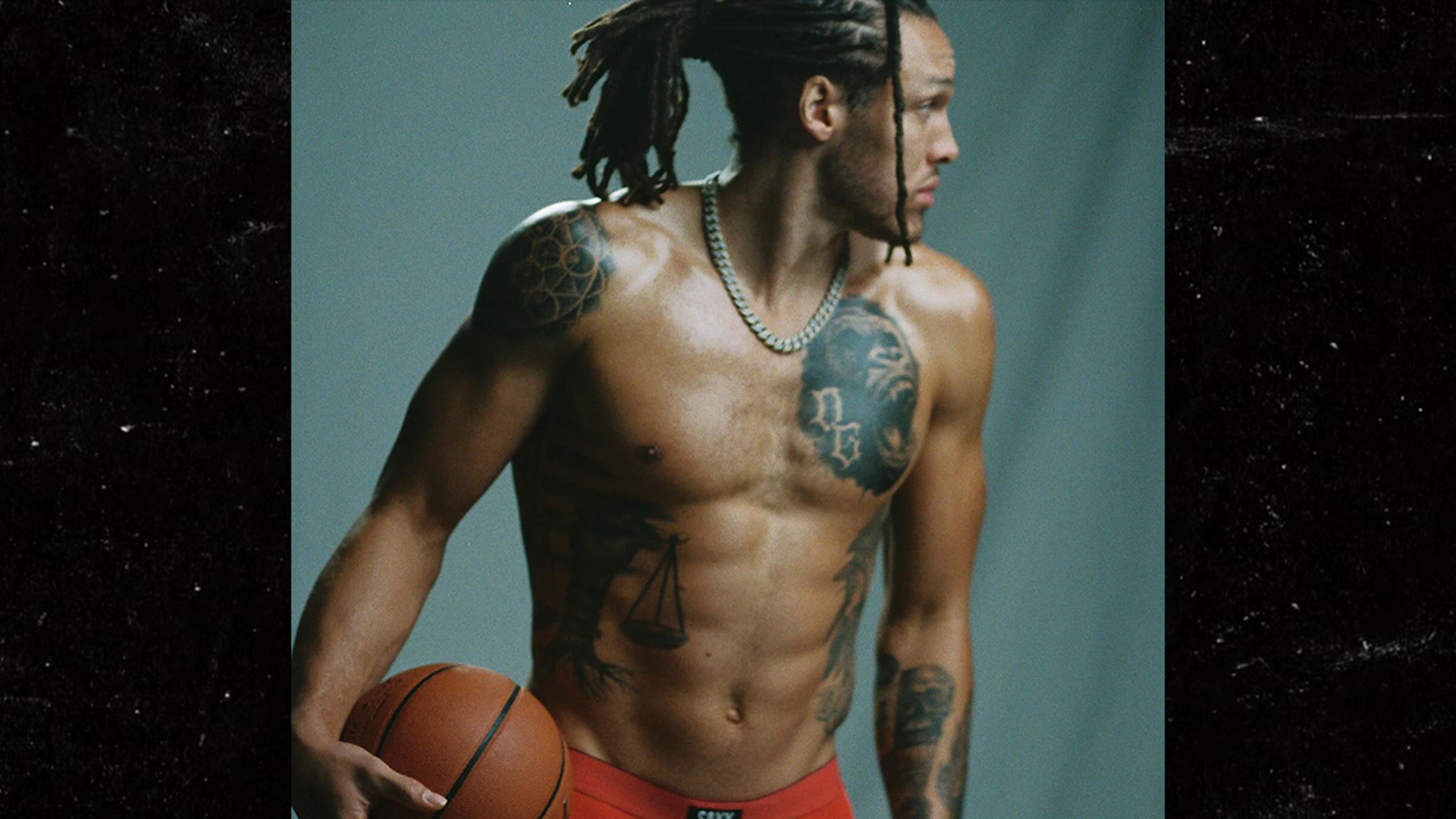 NBA’s Aaron Gordon Shows Off Bulge in New Underwear Ad, ‘Ball is Life’