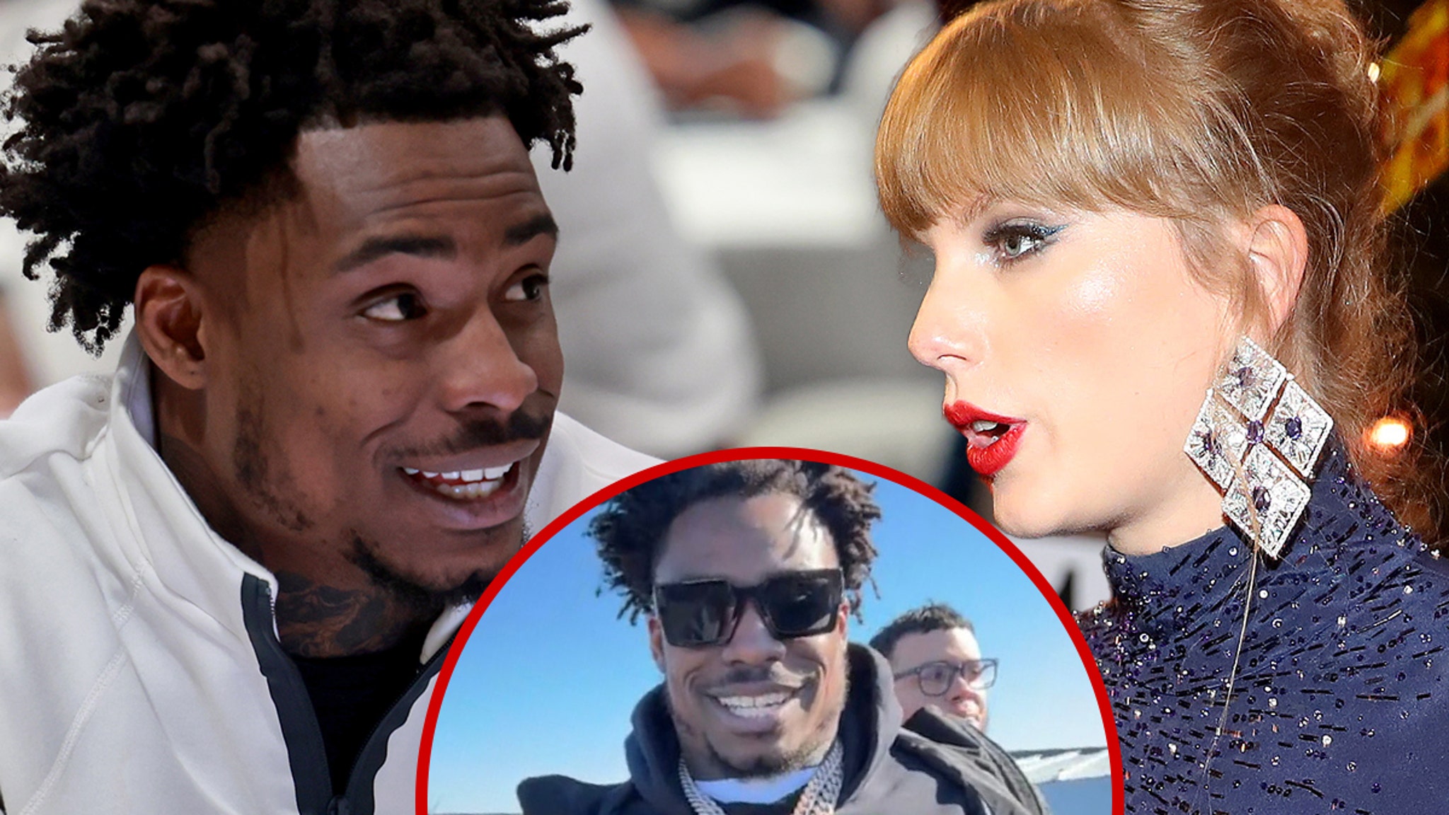 C.J. Gardner-Johnson Trolls Taylor Swift Fans At Super Bowl Parade, ‘LIX My Balls’