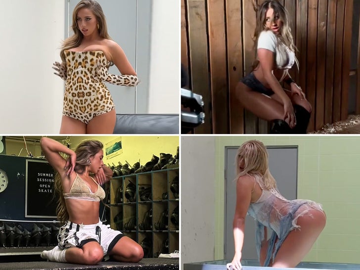 Tate McRae's Seductive Dance Moves -- Behind The Scenes