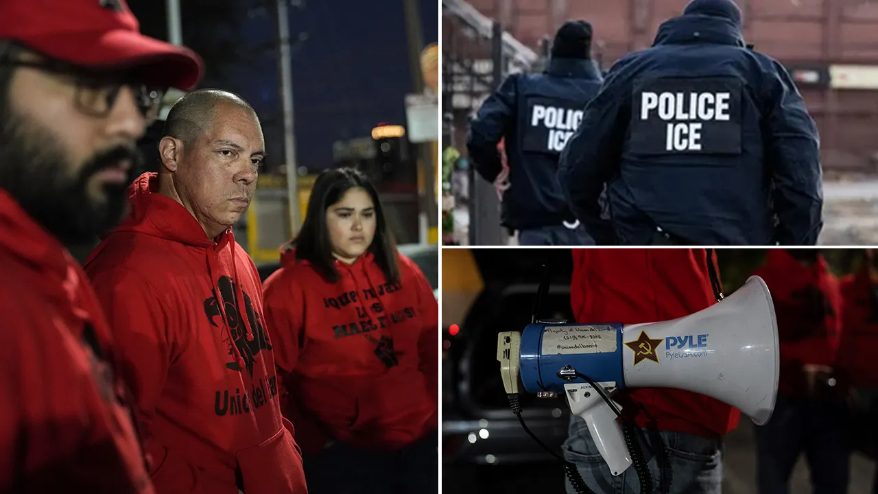 Anti-ICE activists try to thwart migrant deportations in Dem-run state