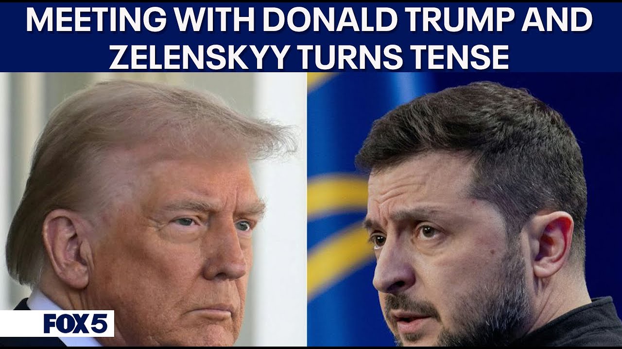 FULL VIDEO: President Donald Trump’s meeting with Ukraine President Zelenskyy turns tense