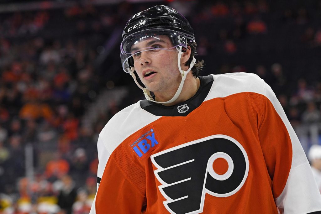 Flyers' Jett Luchanko Opens Phantoms Account with First Pro Point