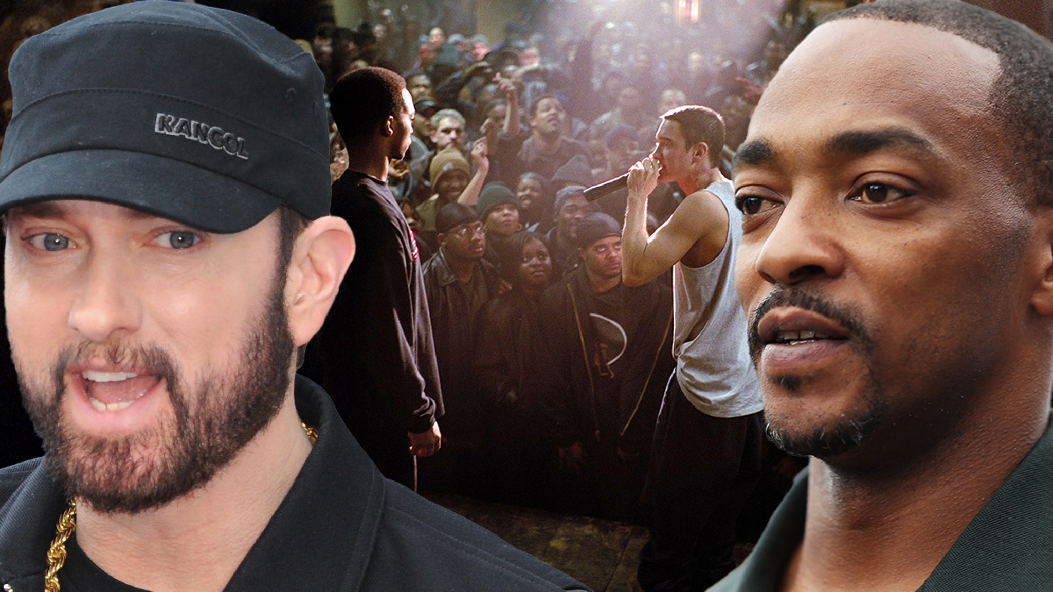 Anthony Mackie Says Eminem Used His Real-Life Bio for ‘8 Mile’ Battle
