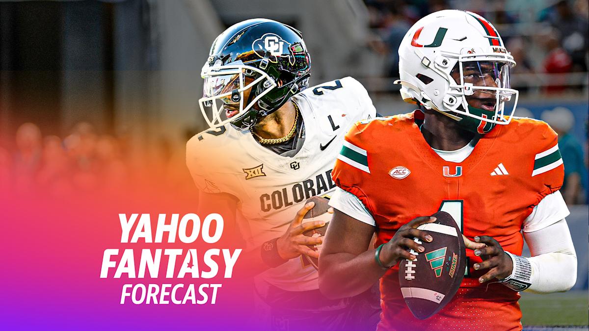 Draft deep dive on QBs: Cam Ward, Shedeur Sanders, Jaxson Dart and dart throws | Yahoo Fantasy Forecast