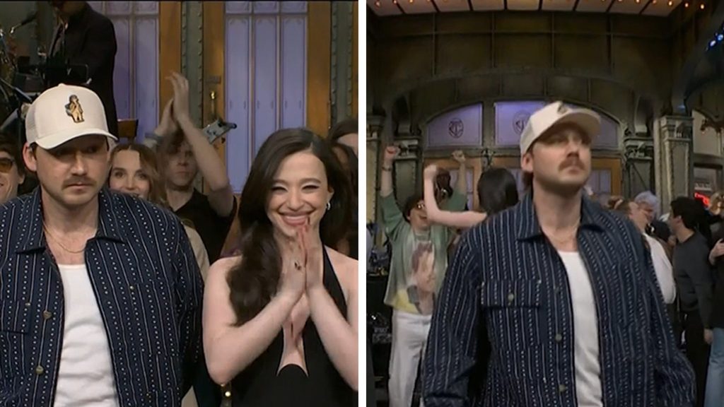 Morgan Wallen Walks Off ‘SNL’ Stage During End Credits