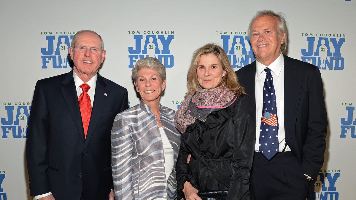 Giants great Tom Coughlin unveils the Judy Coughlin Be the Light Award