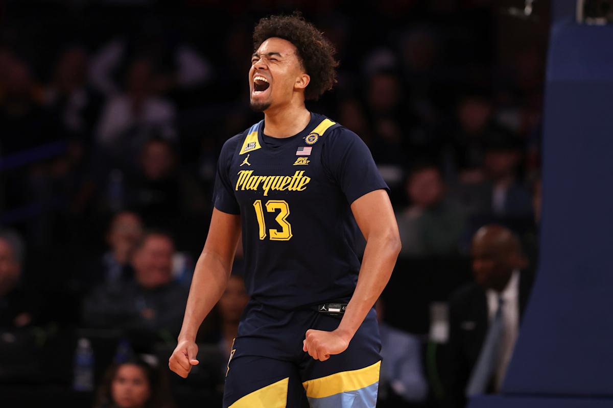 Jones scores 28 as No. 25 Marquette rallies past Xavier 89-87 in Big East quarterfinal