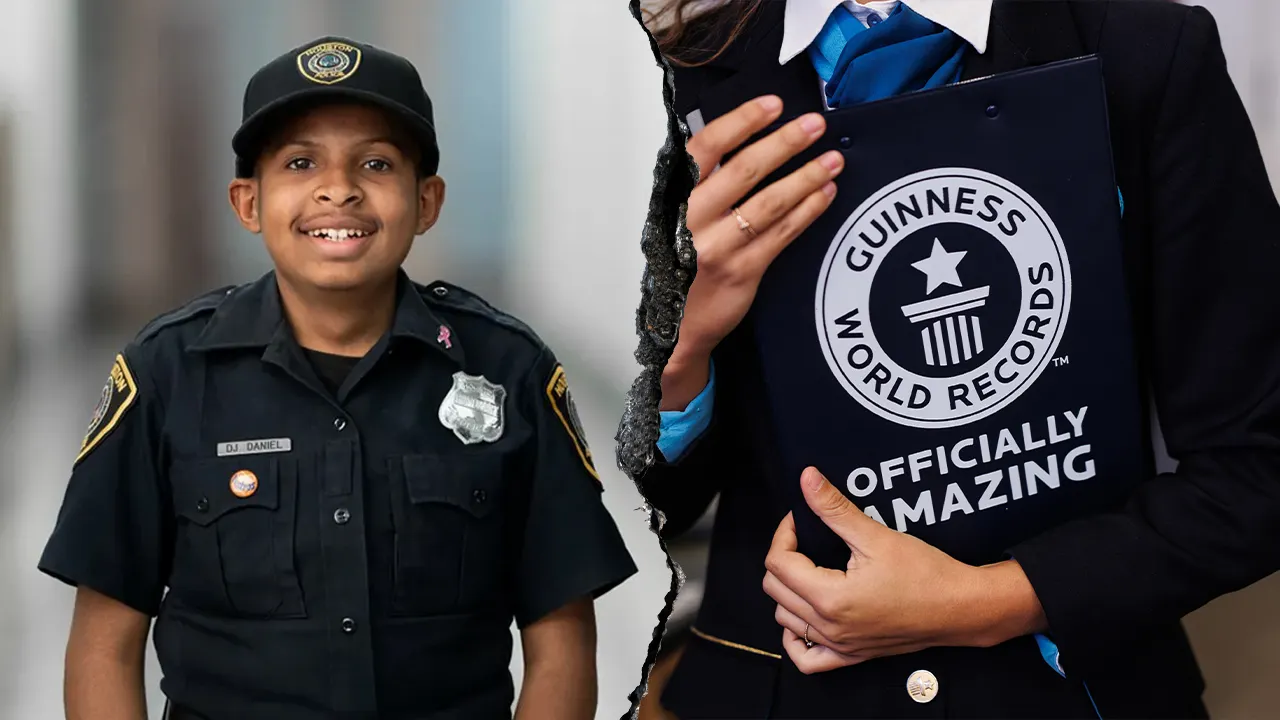Trump-affirmed Secret Service agent ‘DJ’ Daniel continues push to set world record being sworn in by 1,000 law enforcement agencies