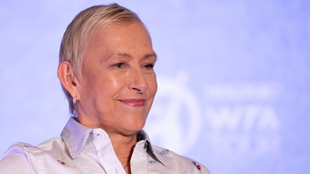 Transgenders in sports: Martina Navratilova rips Democrat senator for blocking bill