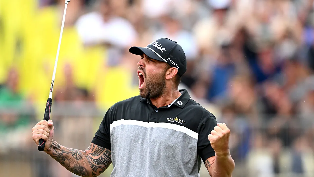 Ryan Peake, a former bike gang member, qualifies for major golf tournament