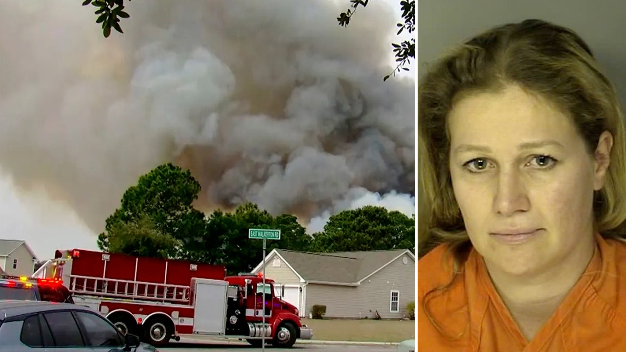 Myrtle Beach woman allegedly started South Carolina fire that burned 2,000 acres