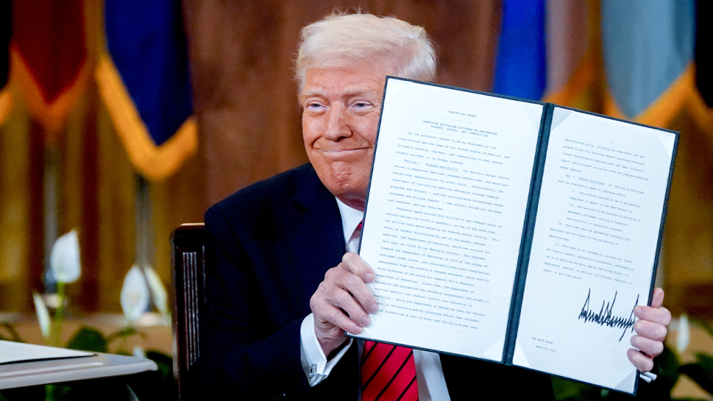 Trump moves to end collective bargaining at agencies safeguarding national security