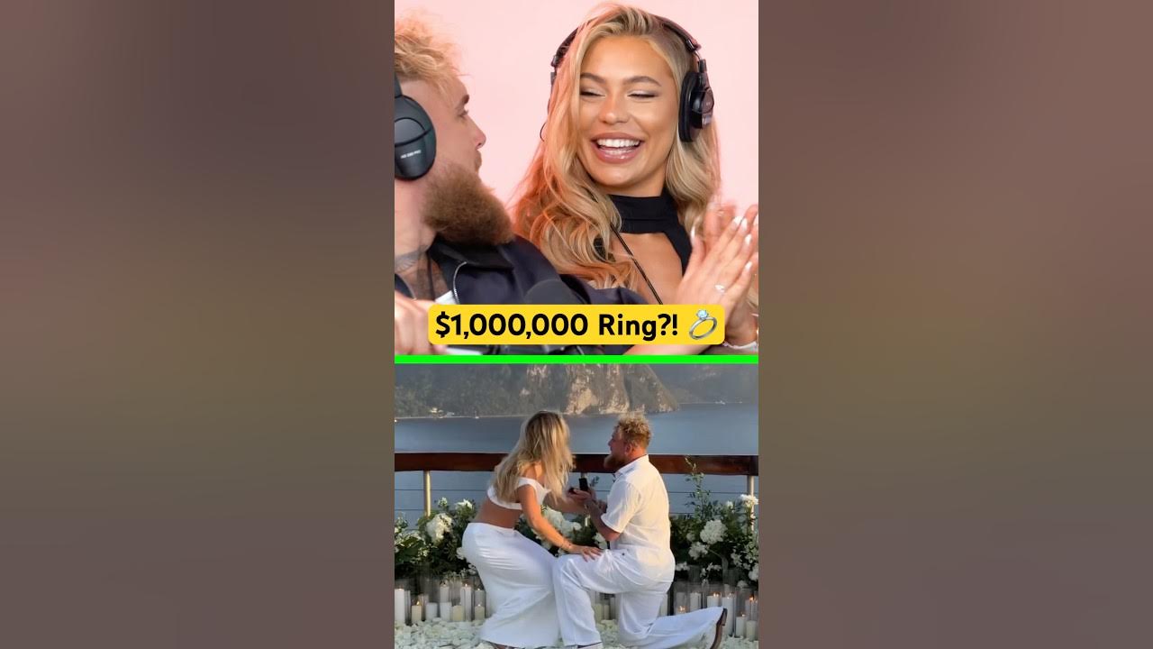 💍 Jake Paul Spent $1M on Jutta’s Ring!