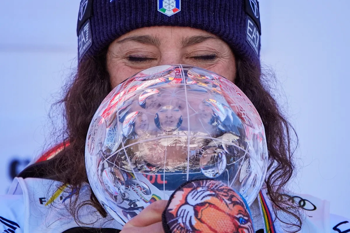 Overall ski champion Brignone crashes at the Italian championships