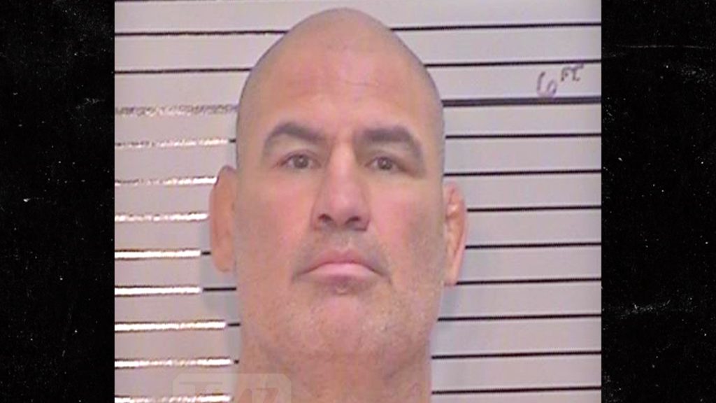 Cain Velasquez Poses For Stoic Mugshot After Arrival At State Prison