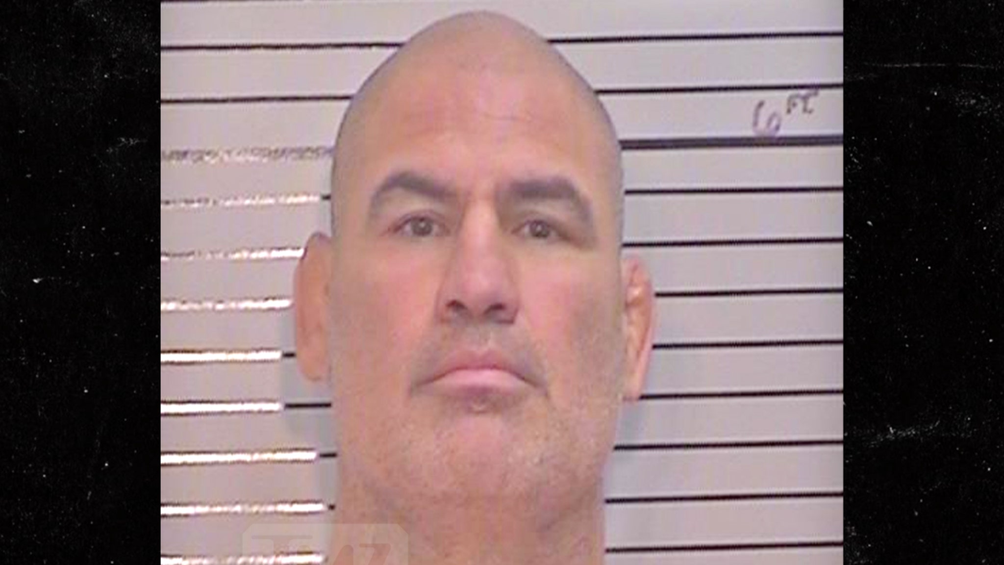 Cain Velasquez Poses For Stoic Mugshot After Arrival At State Prison