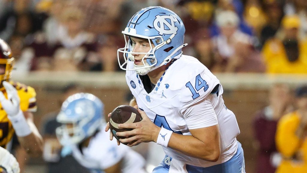 UNC QB releases video after leg injury