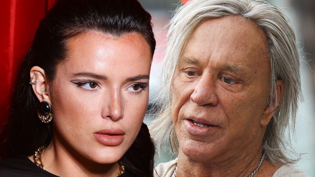 Bella Thorne Alleges ‘Gross’ Behavior By Mickey Rourke On ‘Girl’ Movie Set
