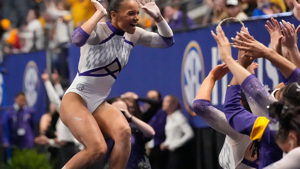 LSU gymnastics suffers heartbreaking loss in NCAA semifinals