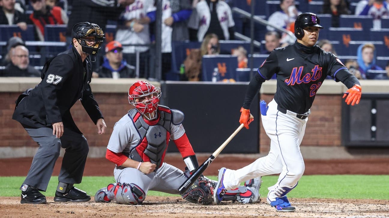 Juan Soto receives Citi Field ovation before game-tying single in Mets' win vs. Cardinals