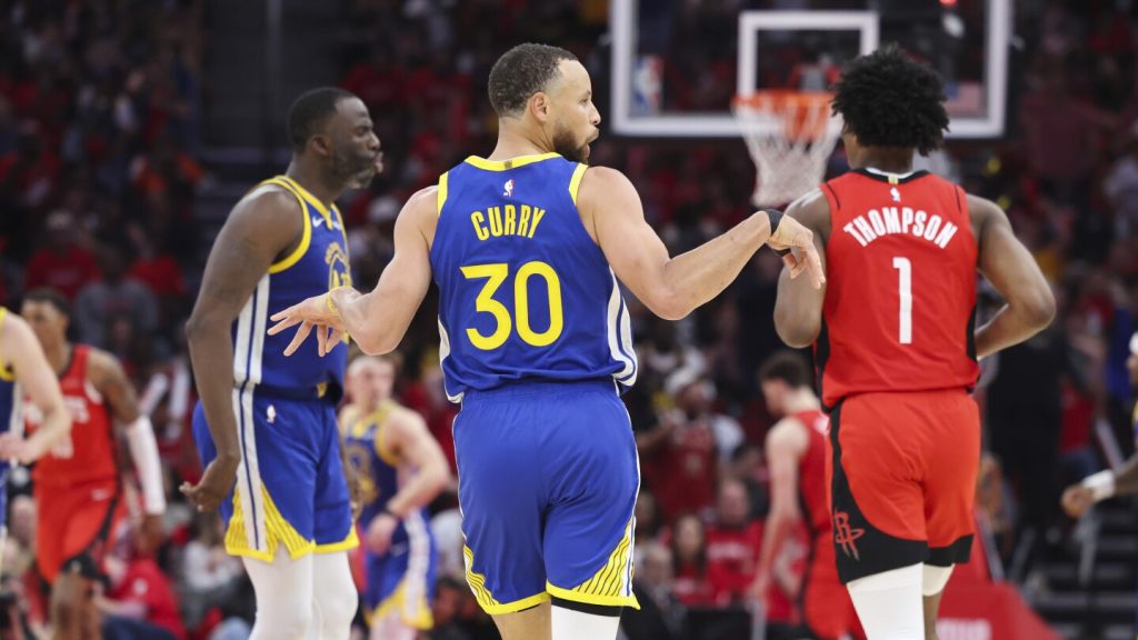 In defensive struggle, Curry and Butler prove to be difference in Warriors’ Game 1 win against Rockets