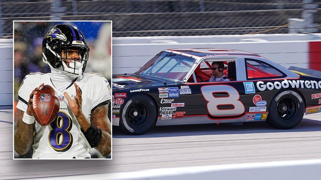 Dale Earnhardt Jr, Lamar Jackson in legal battle over No. 8
