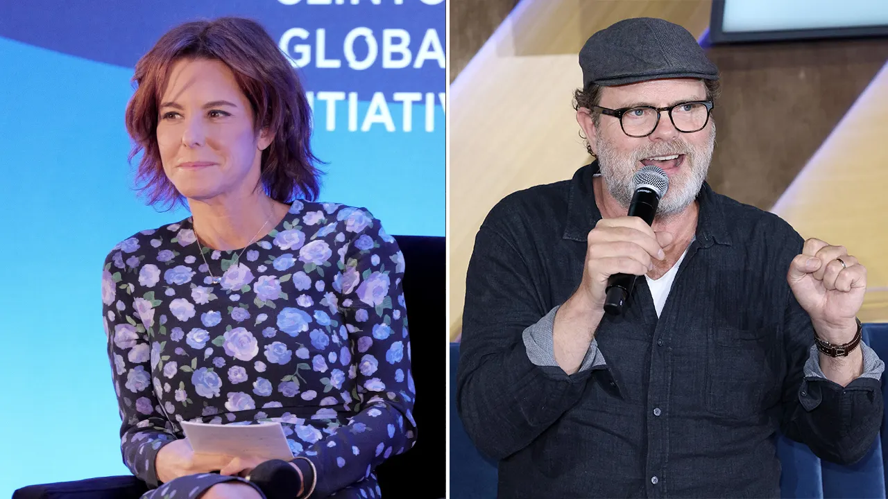 ‘The Office’ star pushes back on MSNBC host blaming Trump for media distrust