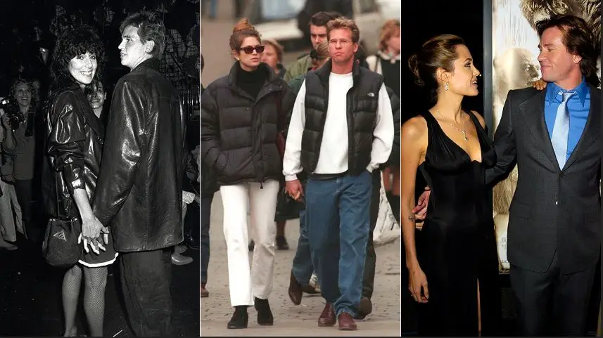 Val Kilmer’s dating history includes Cher, Angelina Jolie