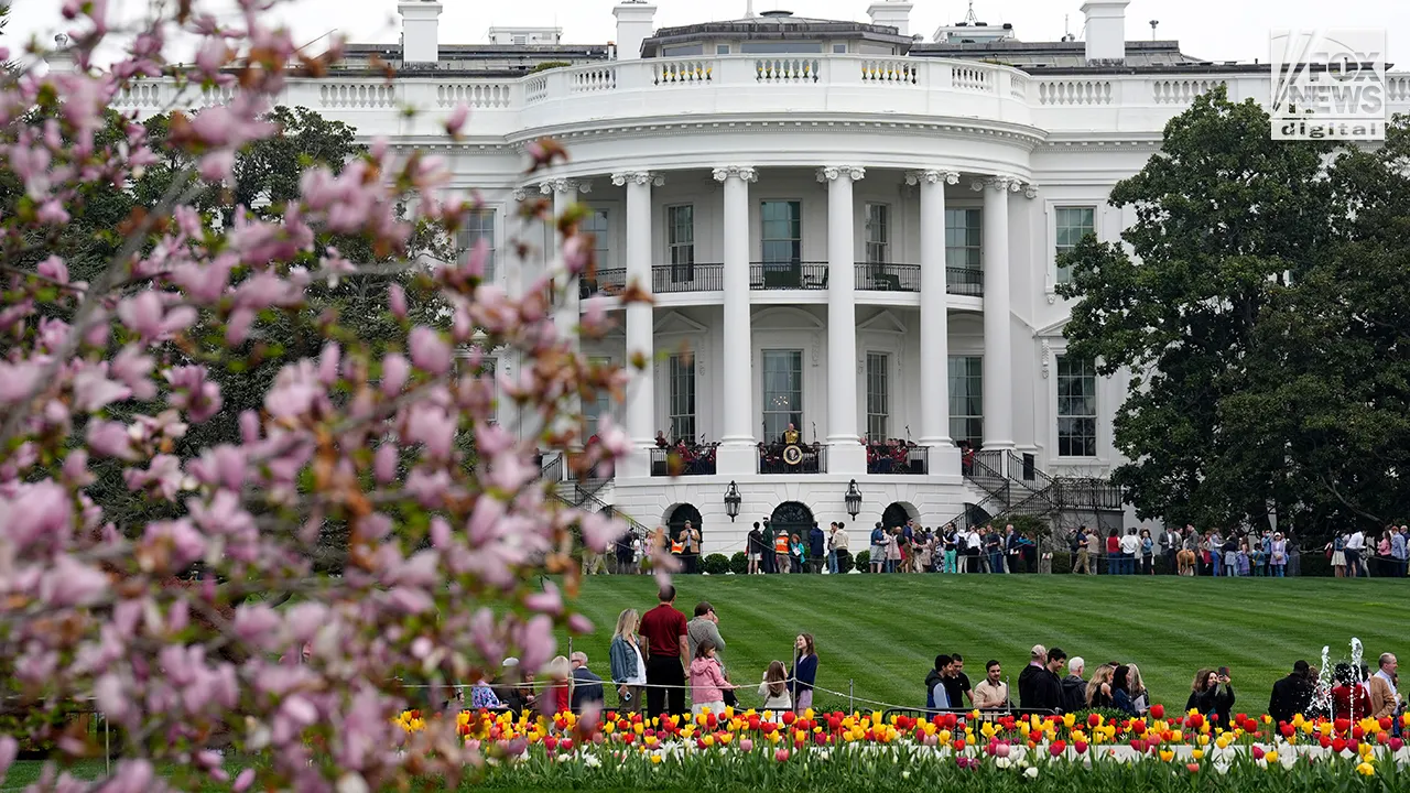 Melania Trump, America’s first lady, opens White House gardens to visitors and guests