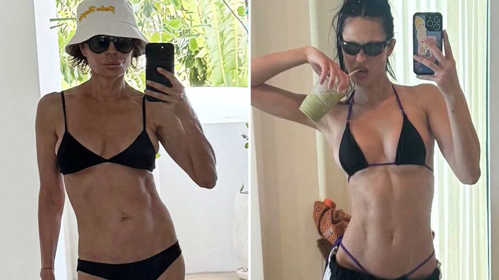 Mother-Daughter Duo Lisa Rinna and Amelia Gray Show Out in Their Bikinis