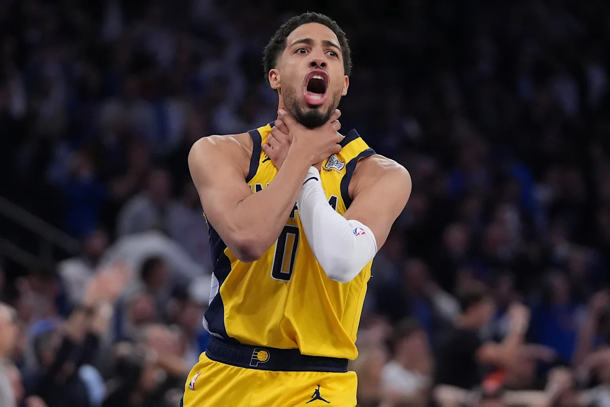 Pacers-Knicks: Tyrese Haliburton channels Reggie Miller, delivers choke sign after ripping Knicks fans’ heart out in Indiana’s Game 1 win