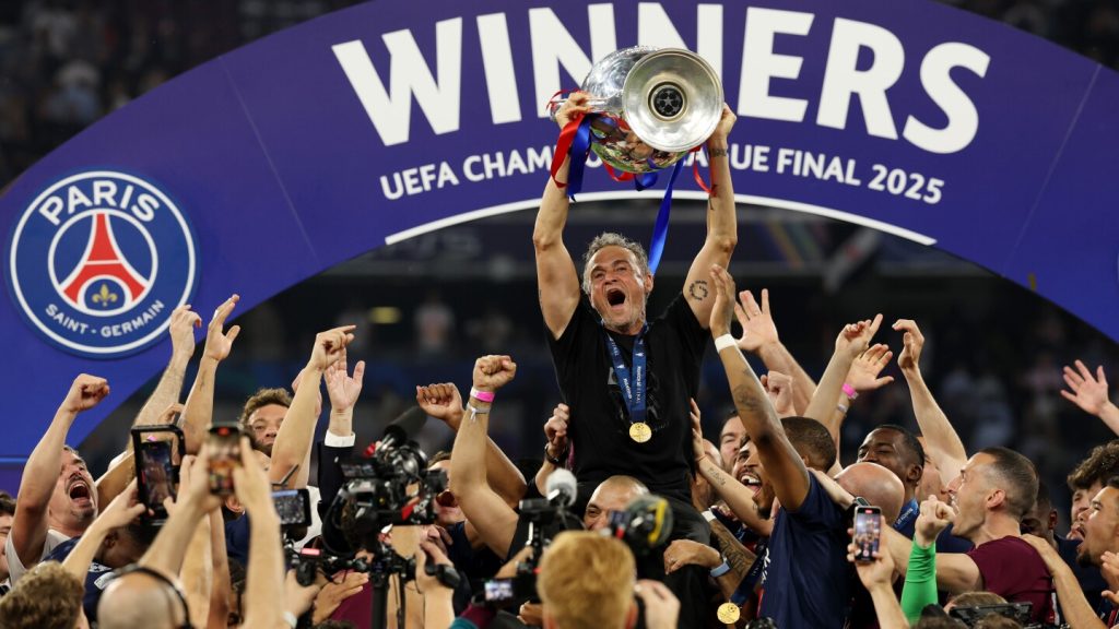 Luis Enrique reaction — What did PSG manager say after winning Champions League final?