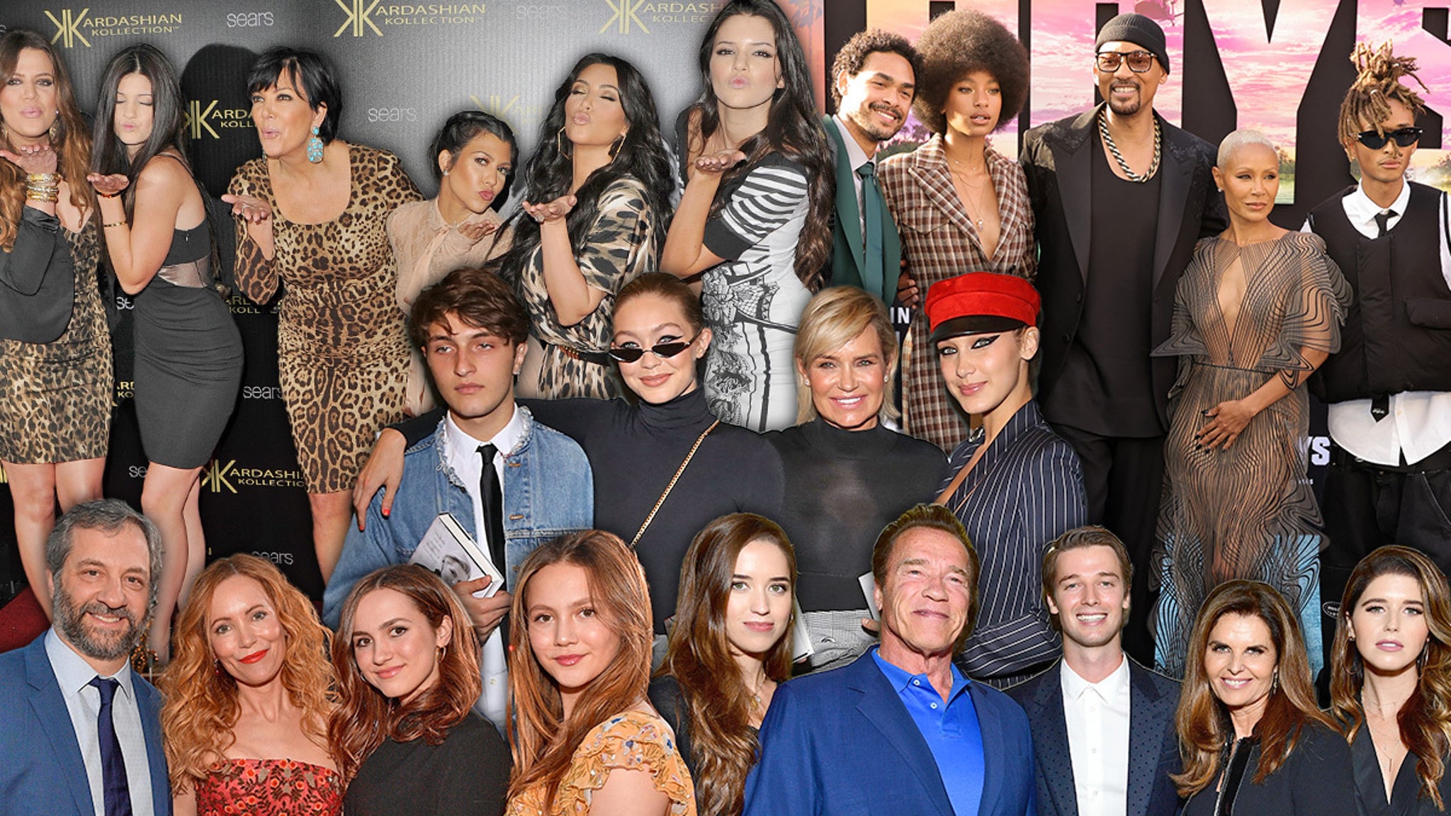 Famous Families of Hollywood For International Family Day!
