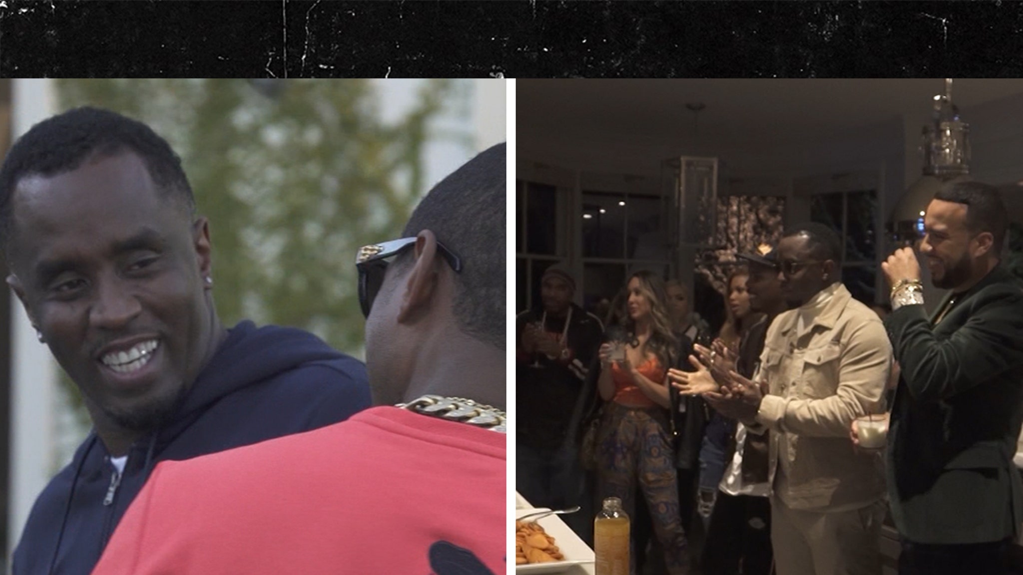 Diddy’s 2017 Thanksgiving With Usher, Chris Brown, A$AP Rocky, on Video