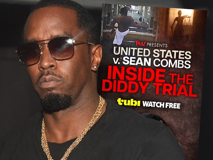 diddy watch on tubi getty comp