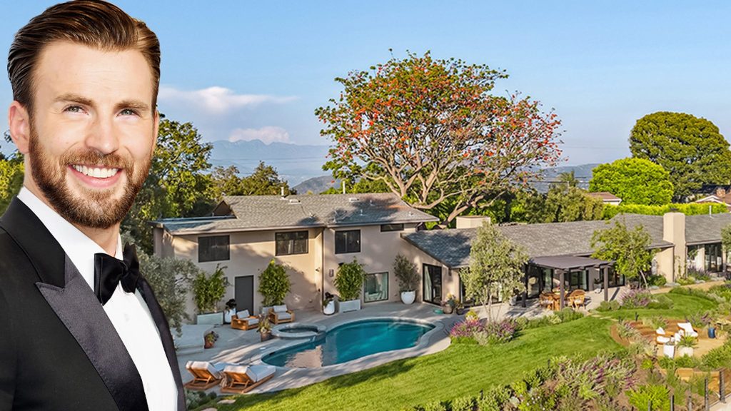 Chris Evans Lists Hollywood Hills Home for $7.995M