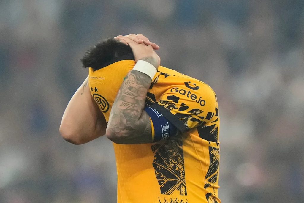 Inter Milan feels pain of another Champions League final defeat but pride remains