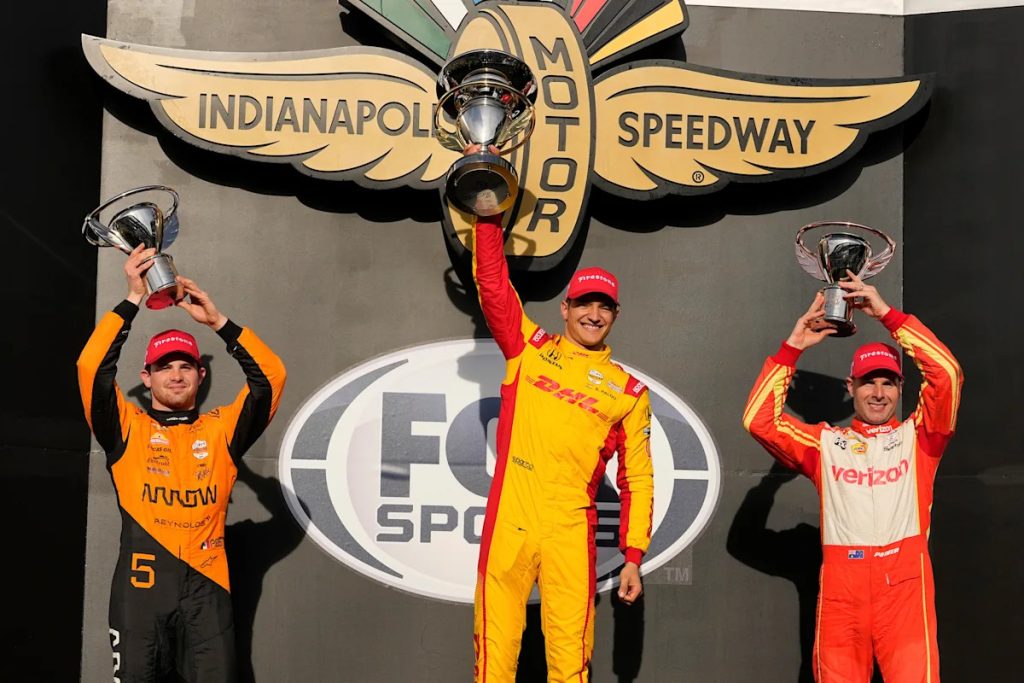 Rain and lightning cut short Indy 500 practice, but Team Penske still shines