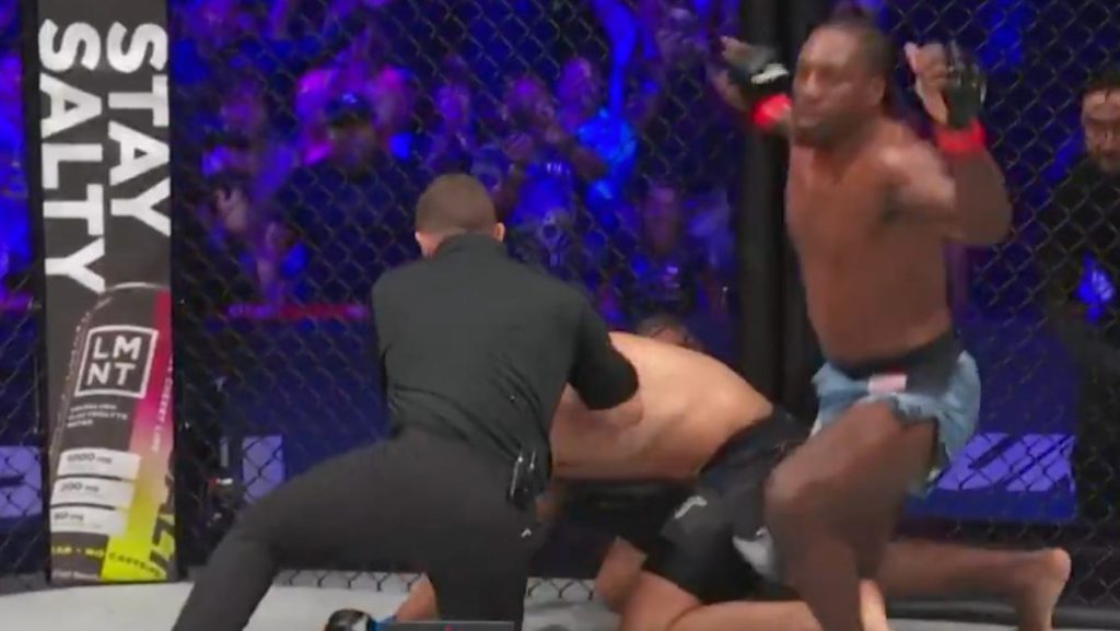 Phil Davis brutally TKOs Rob Wilkinson