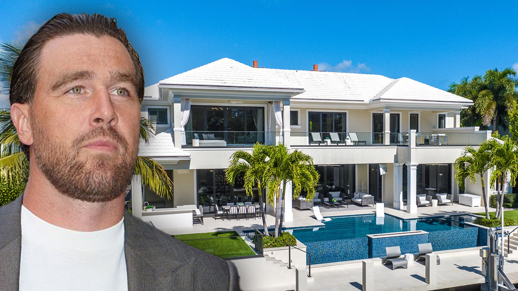 Travis Kelce Spending Offseason At $20 Million Florida Mansion