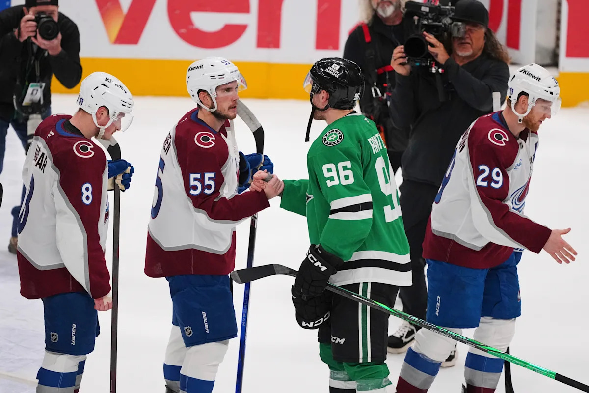 Mikko Rantanen has 4-point 3rd period for Stars to unbelievably knock former team out of playoffs