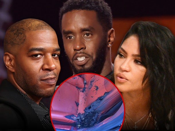 kid cudi p diddy cassie ventura porsche fire main getty 2