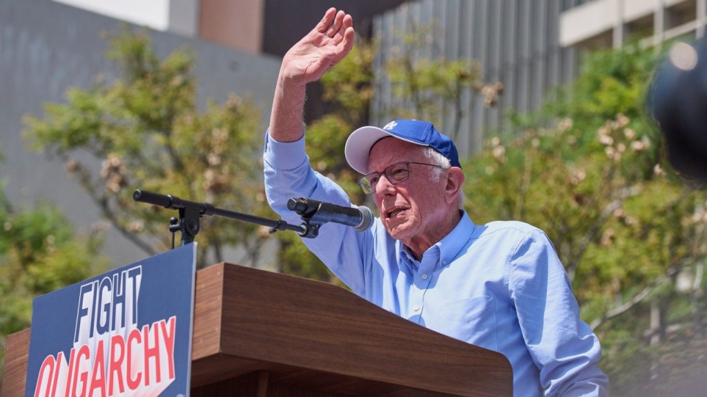 Bernie Sanders doesn’t apologize for private jet travel on ‘Fight Oligarchy’ tour