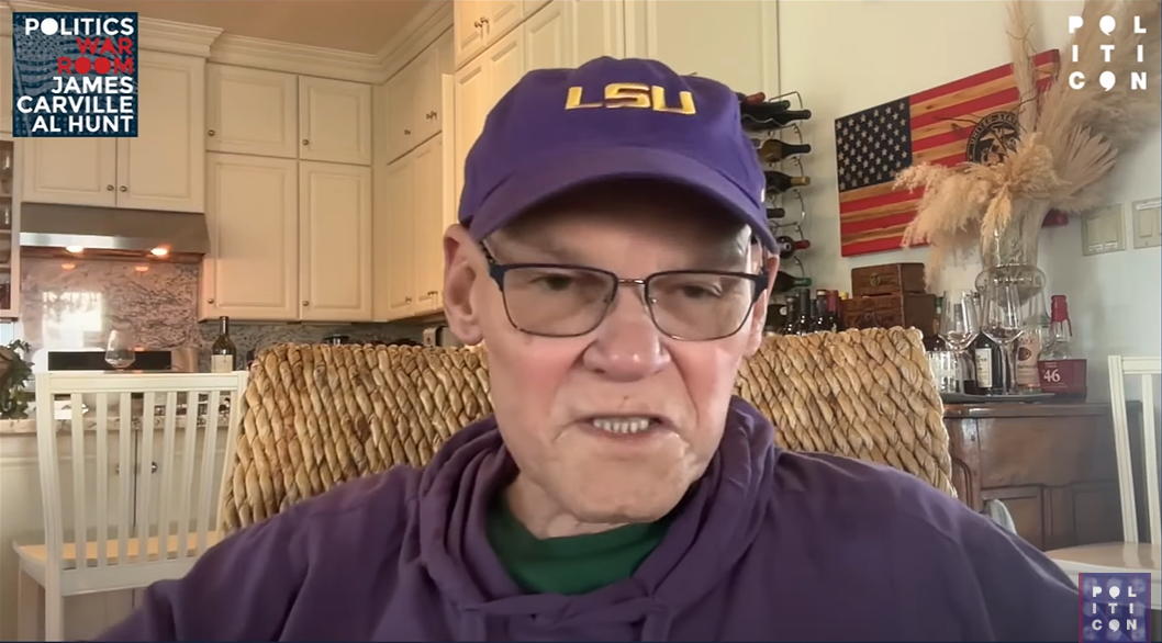 Democrats poll numbers flagging but James Carville says ‘we’re winning elections’