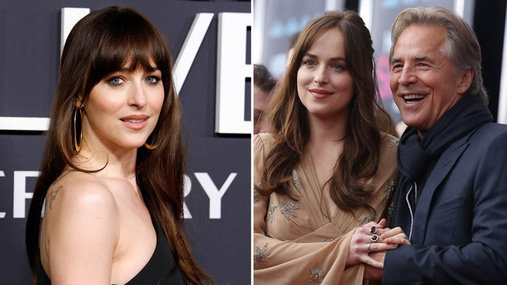 Dakota Johnson reveals that father Don Johnson cut her off after college rejection