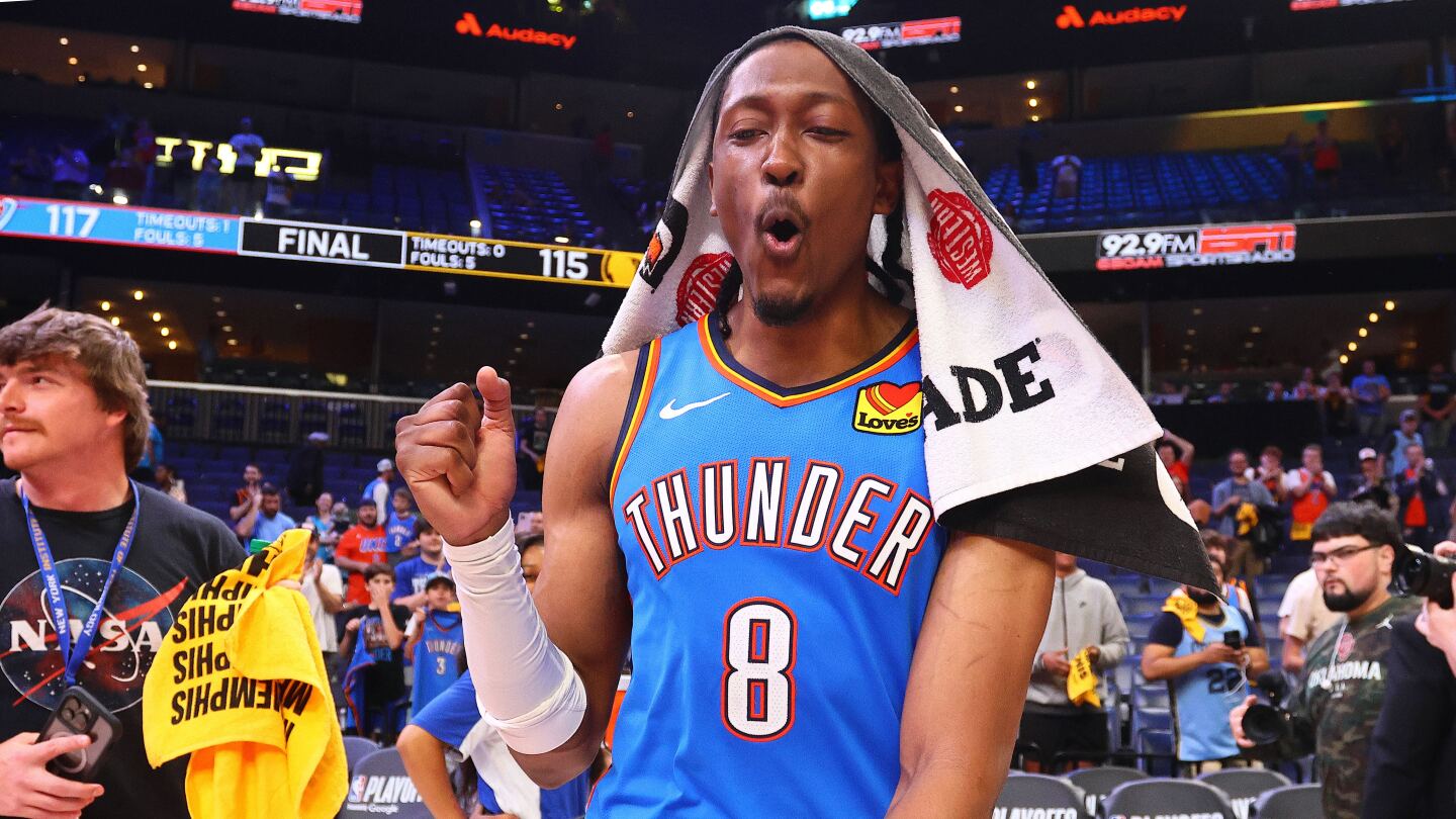 Thunder’s Jaylen Williams fined $25,000 for profanity on T-shirt he wore to postgame press conference